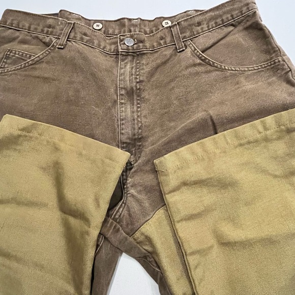 Wrangler Pro Gear Jeans Blue 40x30 Upland Brush‎ Denim Pants Durable Heavy Work - Picture 2 of 12